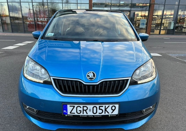 Skoda Citigo cena 31900 przebieg: 55000, rok produkcji 2018 z Lębork małe 121